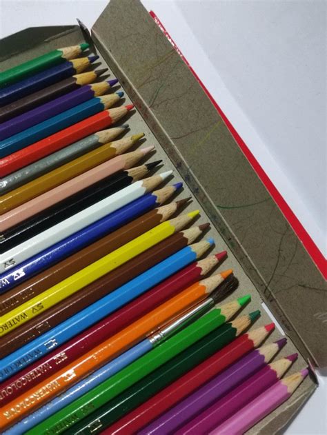 Pensil Warna Watercolour Faber Castell 24 ORIGINAL 100 On Carousell