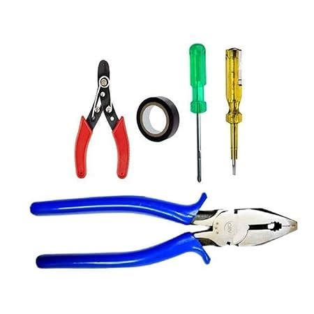 Pedwal Hand Tools Combo Of Plier In Screwdriver Line Tester