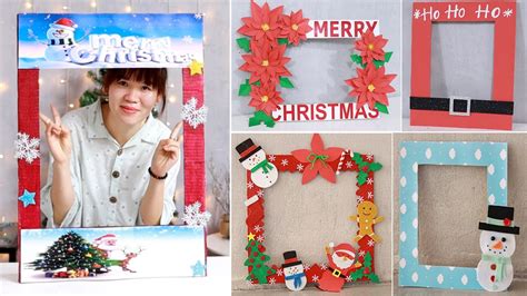 Christmas Photo Booth Props Frame Christmas Decoration Ideas