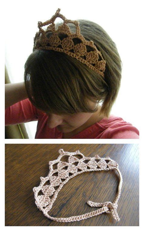 10 Royal Crochet Crown Free Patterns Crochet Princess Crochet Tiara