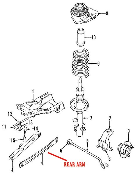 Ford Mondeo Mk4 Front Suspension Diagram Mondeo Diagram