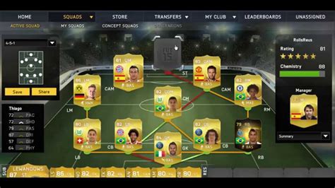 FIFA 15 350k Hybrid Ft Reus YouTube