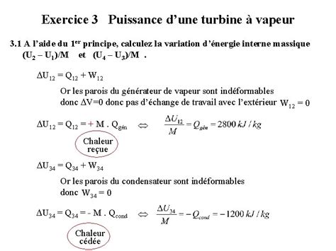 Cours 3 Premier Principe De La Thermodynamique 1