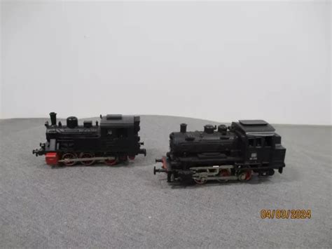 Lot De Locomotives Vapeur M Rklin Chelle H Br