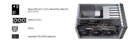 SilverStone Technology CS Bay SAS G SATA G Hot Swappable High Performance NAS Chassis