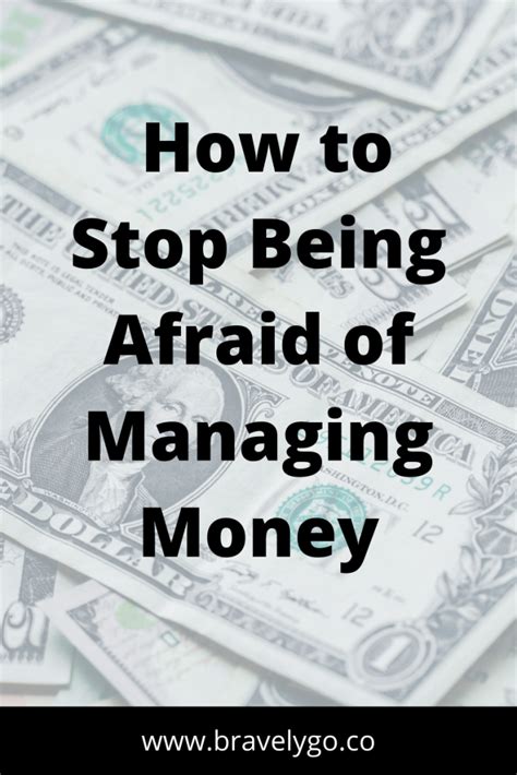 handle  fear  finances bravely