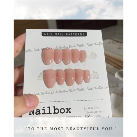 Nailbox Baebi Th Ch H Ng Nude Tr N N Gi N Shopee Vi T Nam