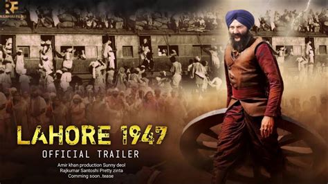 Lahore 1947 Trailer Sunny Deol Upcoming Movie Rajkumar Santoshi