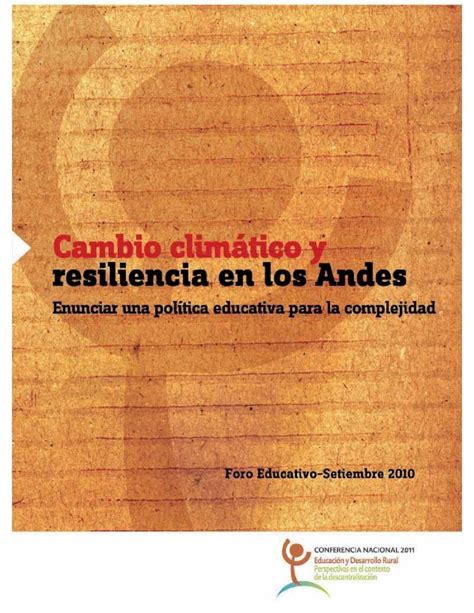 Pdf Cambio Climatico Y Resiliencia En Los Andes Dokumen Tips