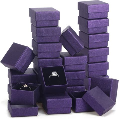 Amazon Yinkin 72 Pcs Jewelry Gift Boxes Cardboard Jewelry Boxes