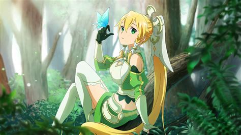 Leafa Sword Art Online Wallpaper