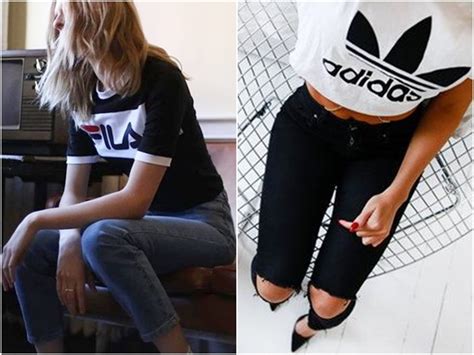 Hot เสอโลโกแบรนดกฬา เทรนดแฟชนมาแรง แตงยงไงให Cool Ladyissue เวบรวว