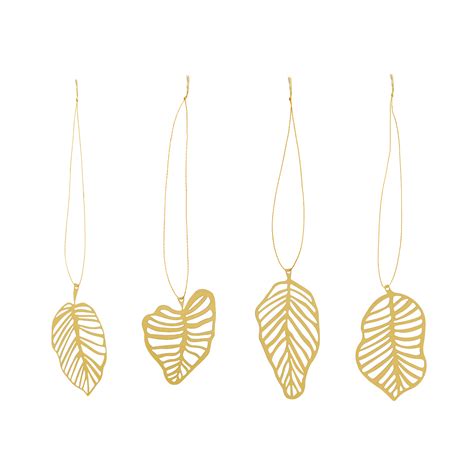 Deco Leaf Brass påskpynt Fri frakt Cooee Design