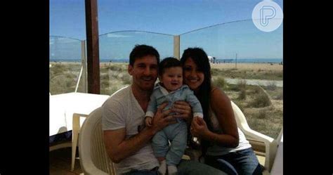 Foto Messi E Antonella S O Pais De Thiago De Nove Meses Purepeople