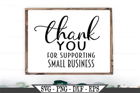 Thank You For Supporting My Small Business SVG 913183 Cut Files