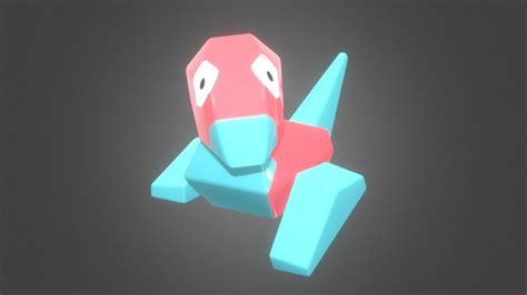 Porygon 3D models - Sketchfab