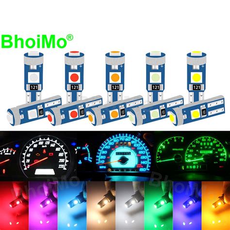 Bhoimo Led Dashboard Light T W W Car Interior Meter Bulb Smd