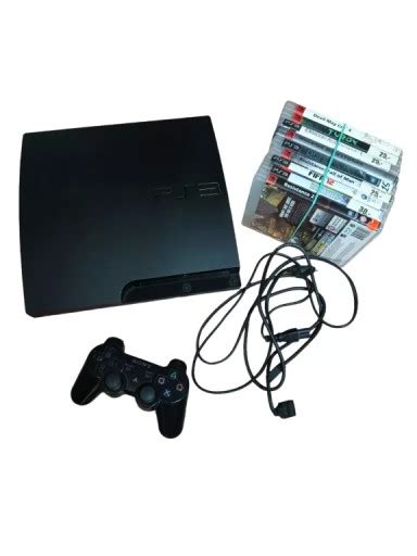 KONSOLA PLAYSTATION 3 SLIM 320GB PAD 9 GIER Sklep Opinie Cena W