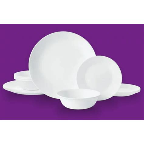 Corelle® Winter Frost White, 12 Piece, Dinnerware Set