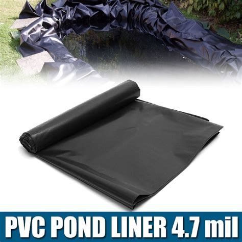 X Ft Pvc Pond Liner With Mil Thickness Waterfall Fish Pond Liner