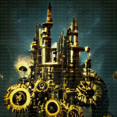 Steampunk Castle, steampunk , castle , background , fantasy ...