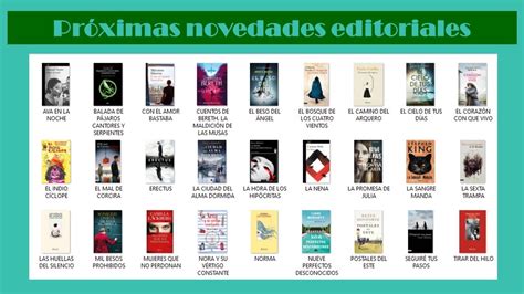 Próximas Novedades Editoriales YouTube