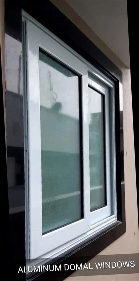 Polished 3 Track Domal Aluminum Sliding Window At Rs 600 Sq Ft In