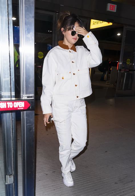 Selena Gomez At Jfk Airport In New York 01 15 2020 Hawtcelebs