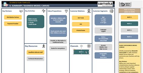 Business Plan Excel Template | 5 Year Business Plan Format