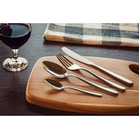 Tramontina Amazonas Stainless Steel Flatware Set With Table Knives And