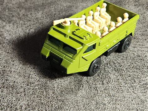 Vtg 1976 Vintage Matchbox Superfast No 54 Army Personnel Carrier Lesney