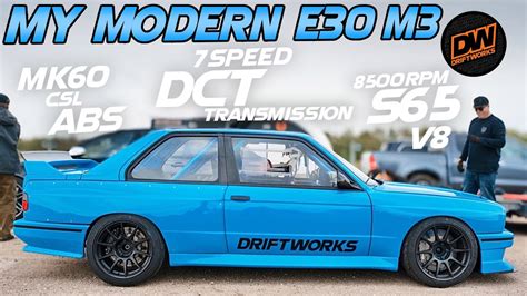 My Modern E30 M3 Bmw Track Car S65 V8 7 Speed Dct Transmission Csl