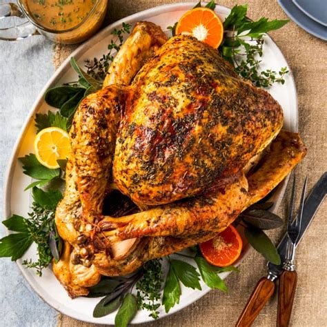 Roast Turkey and Gravy with Thyme and Fennel | America's Test Kitchen ...