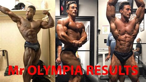 Mr Olympia Results Top 10 Classic Physique In Mr Olympia Youtube