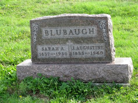 James Augustine Gus” Blubaugh 1855 1940 Find A Grave Memorial