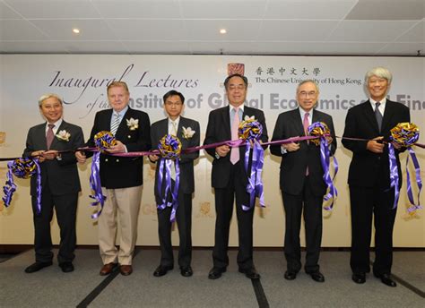 Cuhk In Pixels Inauguration Vice Chancellors Business Finance