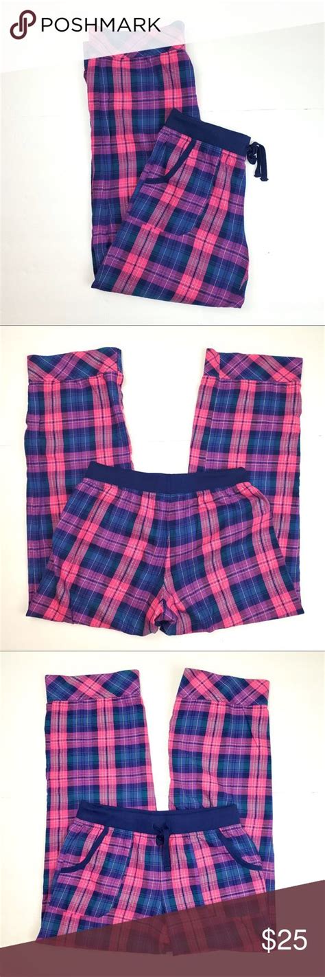 Victorias Secret Plaid Pajama Pants Plaid Pajamas Clothes Design