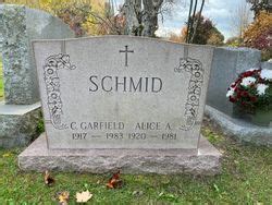 Christian Garfield Gar Schmid Inconnu M Morial Find A Grave