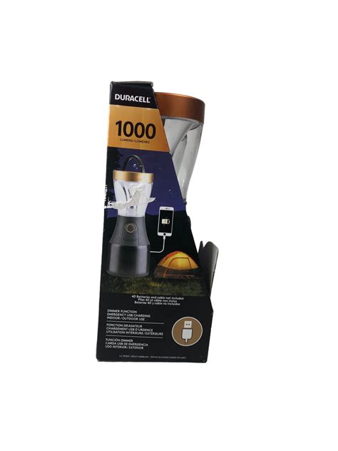 Duracell Led Lantern Lumen Lantern D Battery W Usb Connection