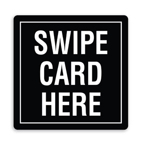 SWIPE CARD HERE - American Sign Company