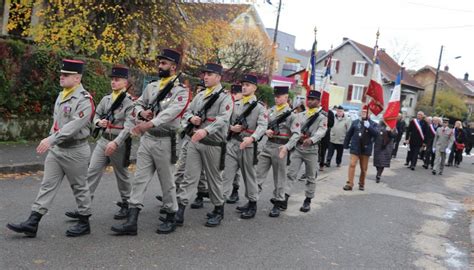 Valentigney Le régiment dinfanterie de Colmar parrainé par la Ville