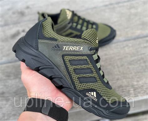 Купить Мужские кроссовки Адидас олива сетка лето дышащие, цена 1450 ...