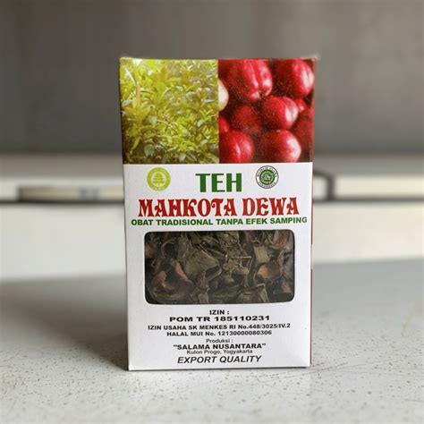 Jual Teh Serbuk Mahkota Dewa Nusantara Shopee Indonesia