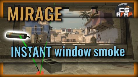 MIRAGE INSTANT Window Smoke CS Afap YouTube