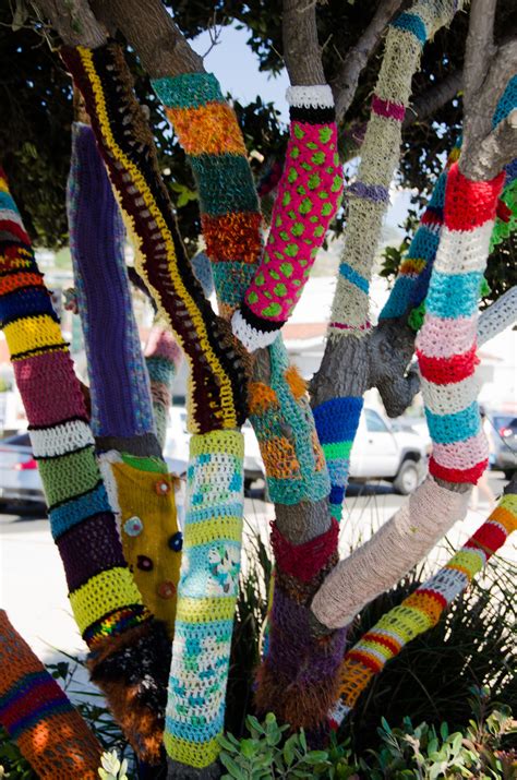 Yarn Bombing Yarn Bombing Friendship Bracelets Street Art Textiles