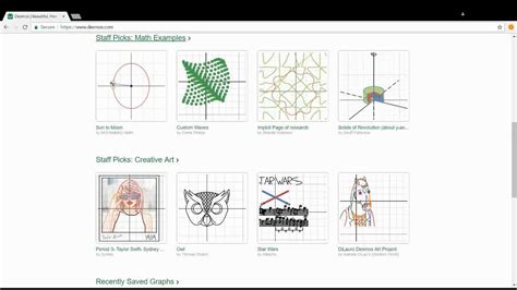 Desmos Art Through Math Youtube