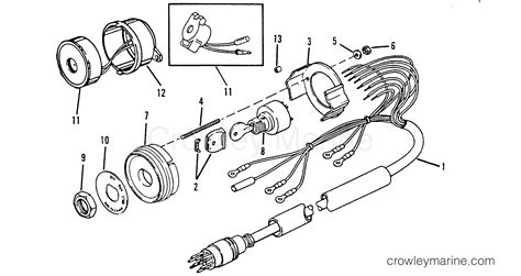 Key Switch Assembly Race Outboard Os Cl Efi Lh