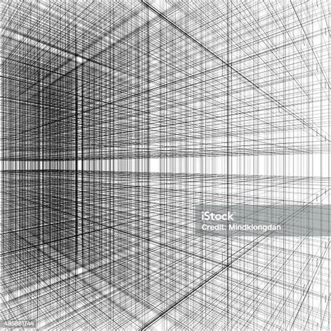 3 D 추상적임 그리드 꺾은선형 건축양상 배경기술 0명에 대한 스톡 사진 및 기타 이미지 0명 2015년 건축 Istock