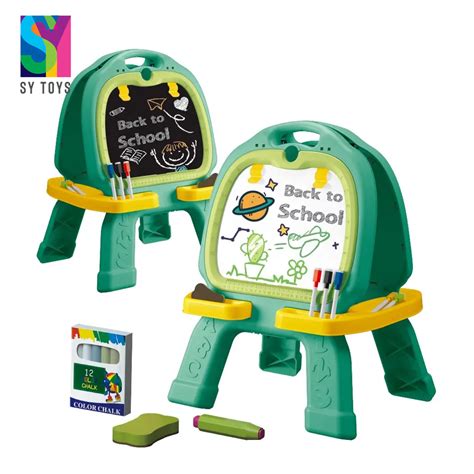 Sy Multi Education Children Artist 2 In 1 Magnetic Plastic Drawing