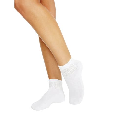 Hanes Womens Cushioned Ankle Athletic Socks10 2 Bonus Pack